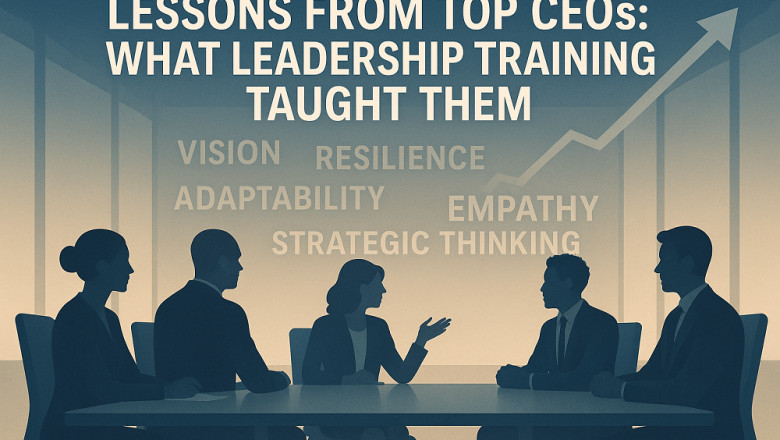 Lessons from Top CEOs: What Leadership Training Taught Them