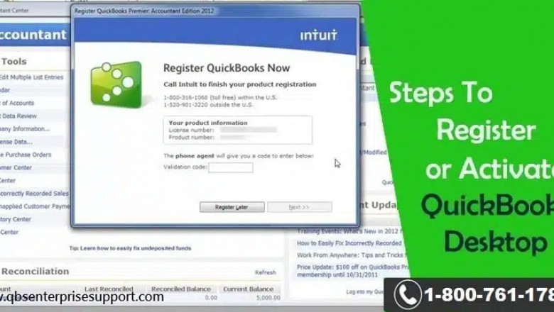 How to Register or Activate QuickBooks Desktop?