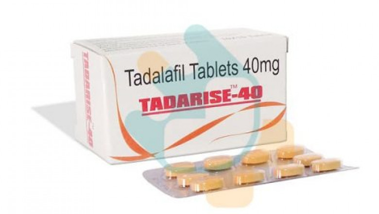 Tadarise 40mg Tablet is a phosphodiesterase (PDE-5) inhibitor