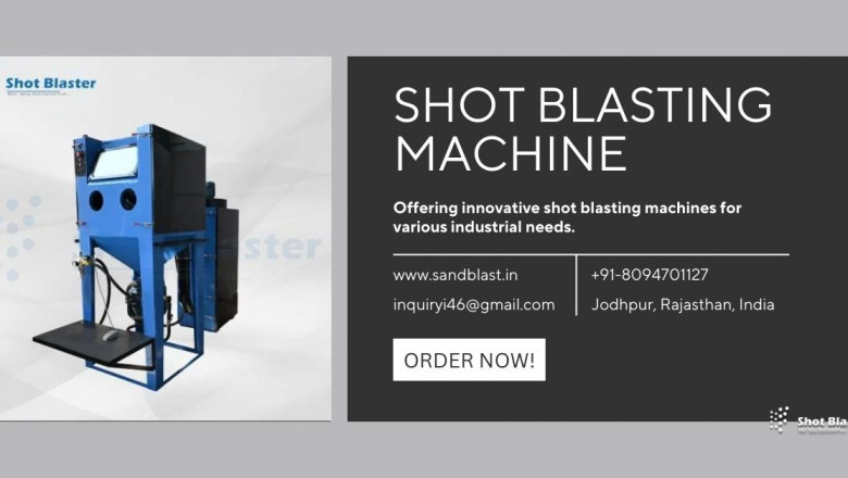Buy Mobile Shot Blasting Equipment – Perfect for Emergency Surface Repairs