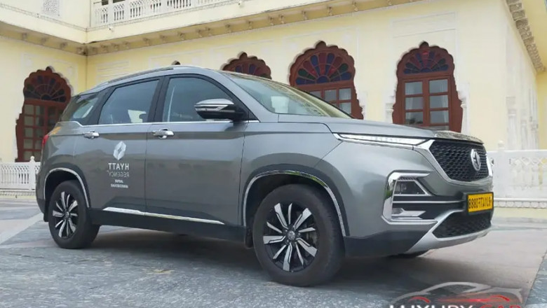Luxury MG Hector Car Rental Jaipur