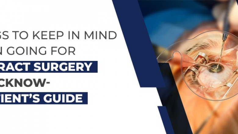 Laser-Assisted vs. Traditional Cataract Surgery: What’s Available in Lucknow?