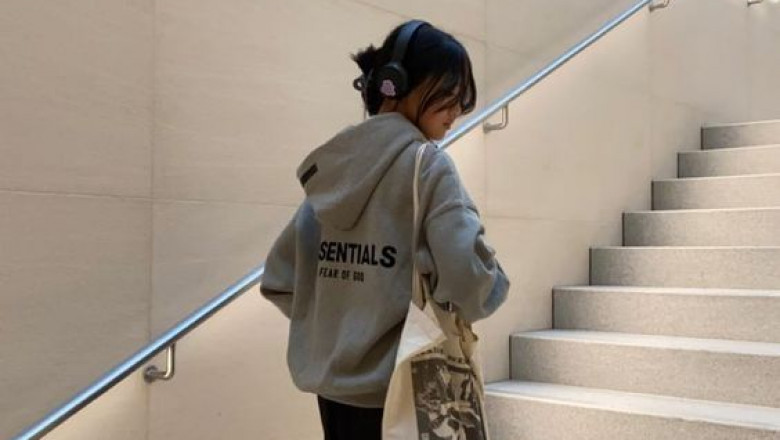 Fear Of God Essential Hoodie Official Online Store