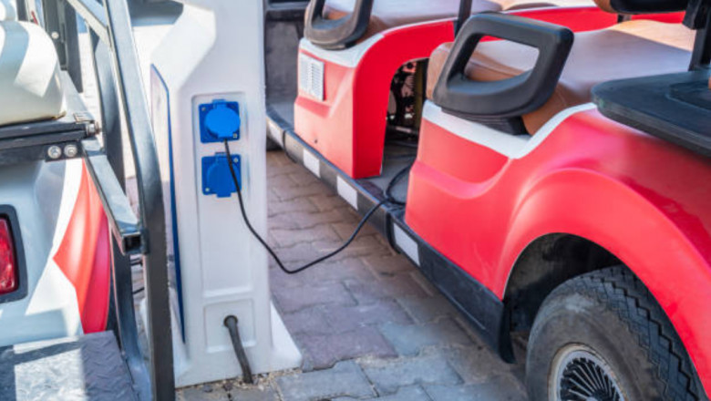 Wireless Charging Stations for Golf Carts: A Game-Changer