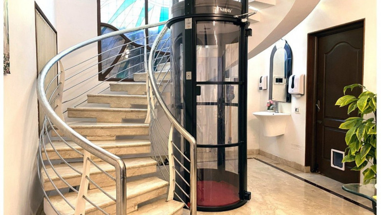 What are the Key features of Installing a Glass Lift