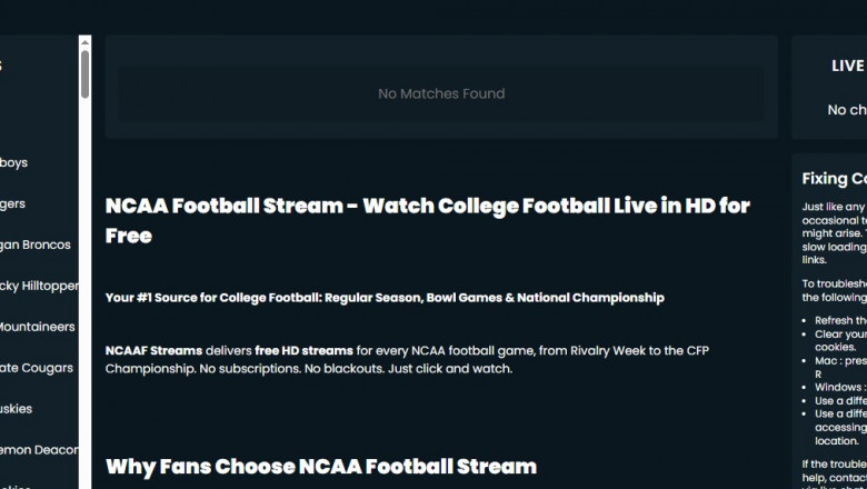 How to Watch NCAA Football Live: Best College Football Streaming Platforms