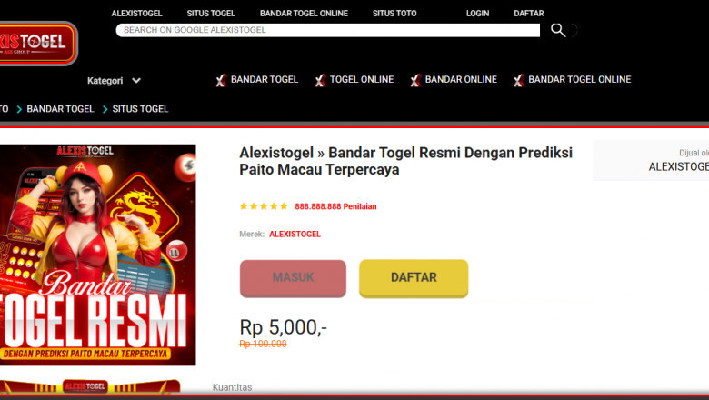 Alexistogel: Bandar Togel Online Resmi dengan Prediksi Paito Macau Akurat dan Pasaran Terlengkap
