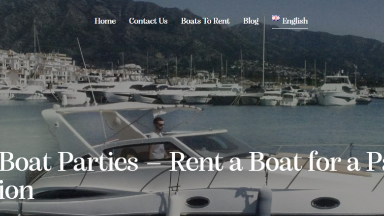 Host the Ultimate Celebration on a Party Boat in Javea