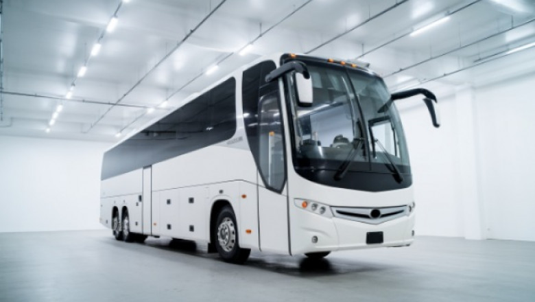 Book a luxury charter bus in Pearland for group travel