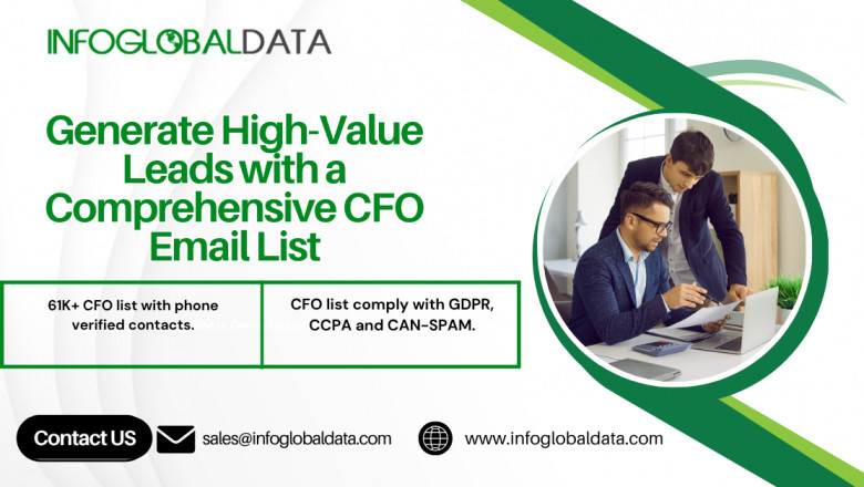 Generate High-Value Leads with a Comprehensive CFO Email List