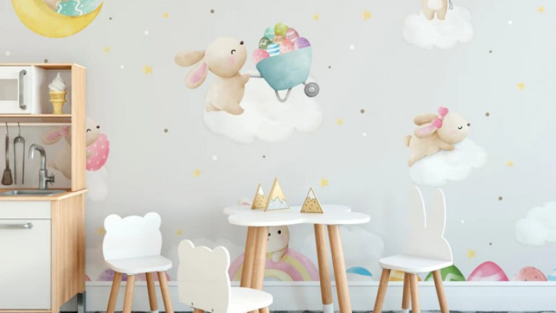 Decorate with Fun: Wallpapers That Transform Kids' Rooms into Magic Worlds