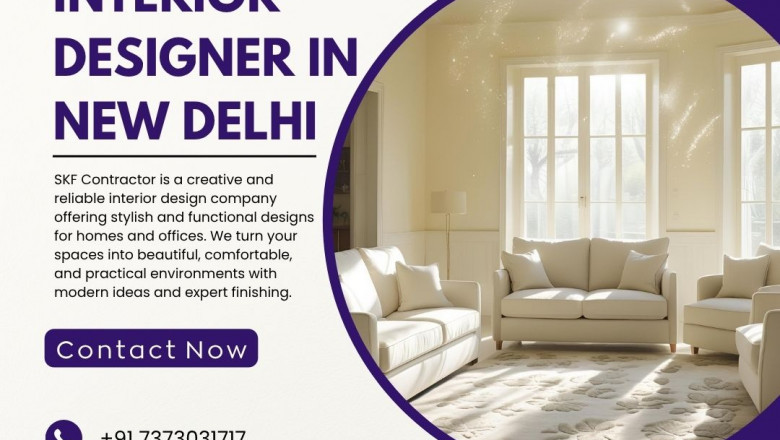 Transform with an interior designer in New Delhi today