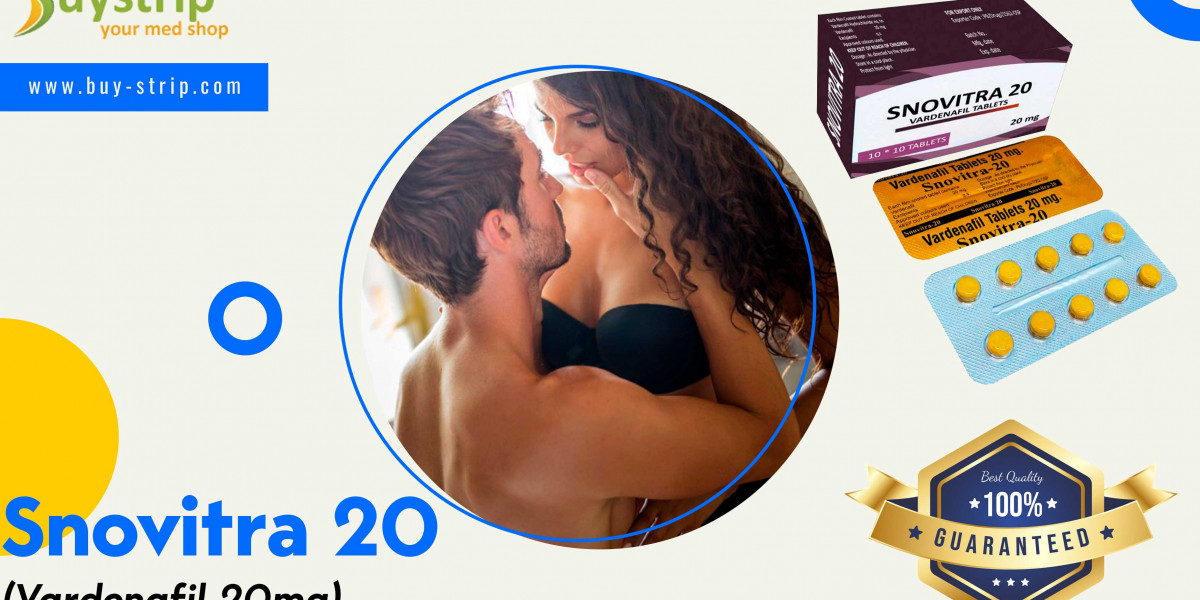 An Outstanding Remedy to Boost Sensual Performance With Snovitra 20mg