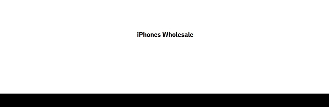 iPhones wholesale Cover Image