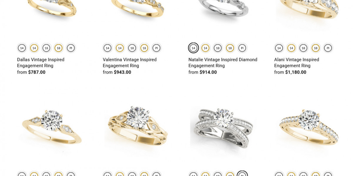 Vintage Yellow Gold Engagement Rings – Classic Charm with a Modern Touch