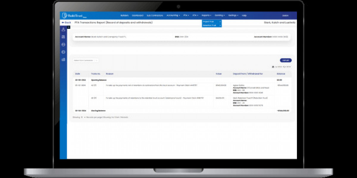 Manage Project Trust Account with Ease and Efficiency