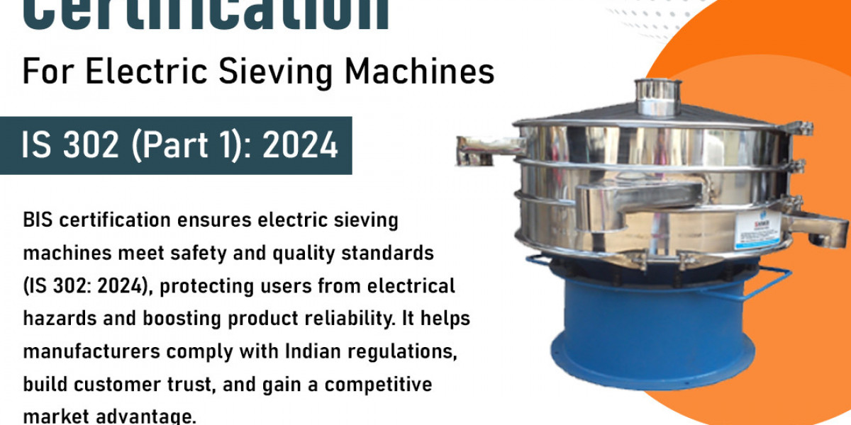 How BIS Certification for Electric Sieving Machines Enhances Trust